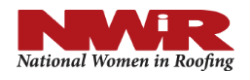 National Women in Roofing Logo